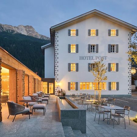 Hotel Post Andeer Bagian luar foto