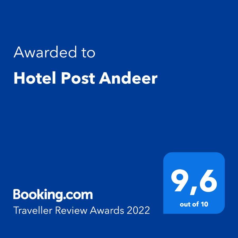 Hotel Post Andeer Bagian luar foto